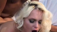 Interracial Breeding Prone Bone Blonde No Mercy (part 3)