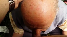 Very old man Sucking Cock