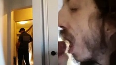 British Guy Visits My Gloryhole