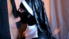 Latex Belle - Latex Nun Facefuck And Deepthroat