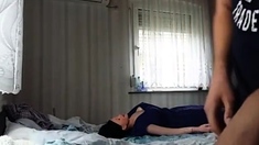 Die geile Lea wieder im Ehebett Lovedoll Gummipuppe