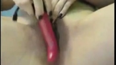 Squirting With Dildo Inside