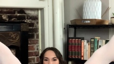 Amateur Brunette Ariana Marie Solo Toying