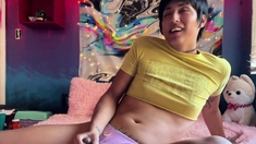 Amateur Solo Shemale Masturbation