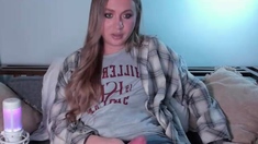 Big Tits Shemale Masturbate Her Big Cock