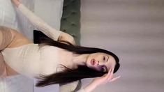 Hottest brunette solo webcam masturbation 2