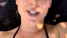 Big boobs milf masturbates with her dildo