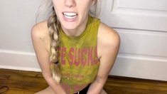 Amateur Blonde Teen Plays Solo with Toy Webcam Porn