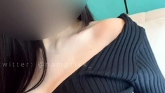 Big boob brunette masturbates on webcam