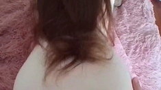 Tight ass brunette amateur Angel Hott
