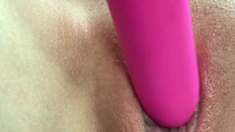 Close Up Pierced Twat Toying