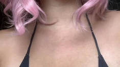 Great Big Boobs On Masturbating Redhead