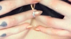 Big boobs milf masturbates with her dildo