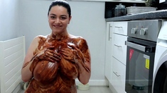 Sexy webcam brunette with big boobs