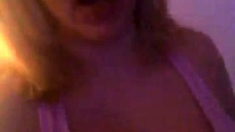 Amateur Blonde With BIG BOOBS Hot Free Cam Show