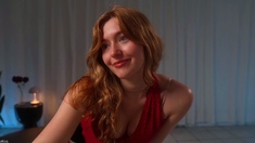 Curly Blonde Teen Records Solo Dildo Masturbation More at
