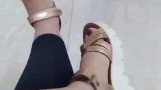 Black Amateur Explore Hot Foot Fetish