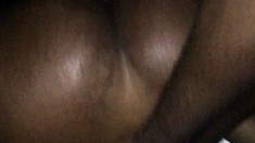 Horny and wild amateur black couple do a hardcore cam show