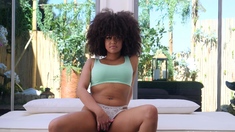 Hot Black Maid Does Some Webcam Black and Ebony
