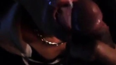 Hungry White Boy Craves Black Cum