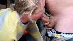 Sexy Webcam Girl Giving A Handjob And Blowjob