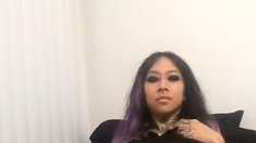 Amateur Striptease And Solo Masturbation