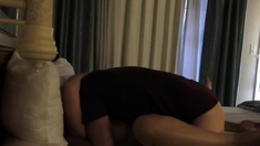 Blonde Amateur Couple Fucks In Public At A Hotel