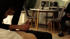 Cuckold Husband Prepares His Girl For A Steamy Threesome