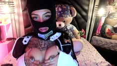 Hot Black Maid Does Some Webcam Black and Ebony