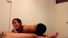 british milf stepmom chantelle fox sucks off stepson