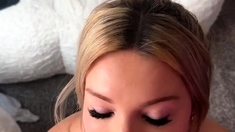 Marie Dee BG Blowjob And Titjob In Hot Suit