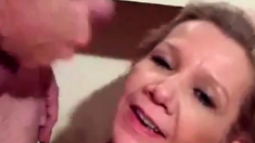 Canadian Milf Needs A Facial!