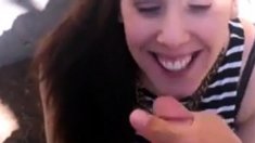 24yr Old Sarah Sucking Dick At The Park