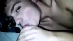 Daddy Bareback Young Twink And Cums For Him