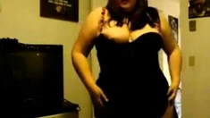 Bbw Strips In Bedroom