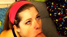Amateur Blowjob And Facial 17